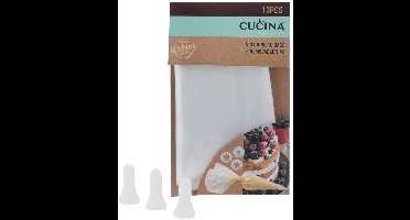 LA CUSINA Slagroomspuit Wegwerp 13-Delig