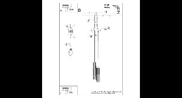 Sollux Lighting Hanglamp Karbon - 108x19.5x19.5cm - GU10 - wit - aluminium