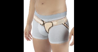 Orliman Enkelzijdige Liesbreukband - L - Rechts - Beige