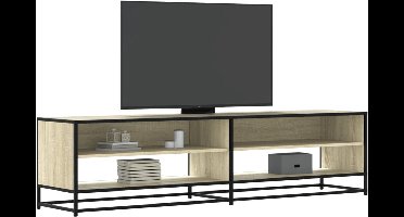 vidaXL Tv-meubel - 180,5x40x46cm - Sonoma eikenhout Tv Meubel - Tv Kast - Salontafel - Houten Tv Meubel - VidaXL