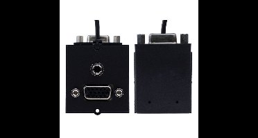 BACHMANN frame 1xVGA+jack, 90° Exit lateral