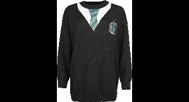 Harry Potter Slytherin Dames Gebreide trui - zwart - M