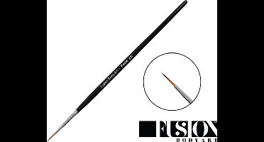 Fusion Body Art | Professional Face Paint Brush - Liner Detail Round 2/0