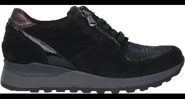 Waldläufer Hiroko - dames sneaker - Zwart - maat 36 (EU) 3.5 (UK)