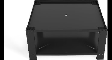 Wasophoogte® Wasmachine verhoger - Wasmachine opbouwmeubel - Wasmachine sokkel - 31cm hoog - Zwart - Universeel