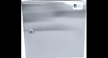 TRU COMPONENTS TC-SS404020 Schakelkast 400 x 400 x 200 RVS Lichtgrijs 1 stuk(s)