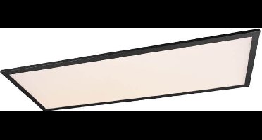 REALITY ALPHA - Plafondlamp - Zwart mat - incl. 1x SMD 34 W - Wand- en plafondmontage