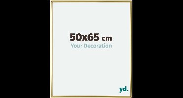 Your Decoration - Fotolijst 50x65 cm - Kunststof - Goud - Annecy