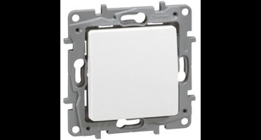 Legrand Niloé - Wisselschakelaar 10AX 250V wit + schroefbevestiging - 664701