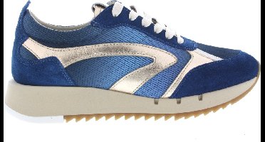 Dames Sneakers Piedi Nudi Vaya 01.13 Blue Gold Blauw - Maat 41