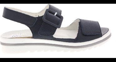 Waldlaufer 351013 H-Hakura - Platte sandalenDames Sandalen - Kleur: Blauw - Maat: 38