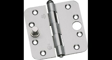 Axa Stenman Scharnier Rvs Afgerond Skg - 89 x 89 mm