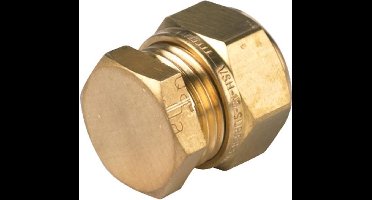 VSH Super Knel Messing knel eindstop 12mm