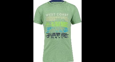 4PRESIDENT T-shirt jongens - Mineral Green - Maat 104