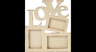 Lijst, afm 19,7x16 cm, dikte 7 mm, 10 stuk/ 1 doos
