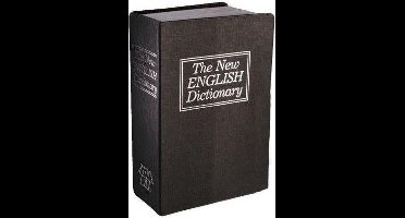 Out of the Blue boek kluis Dictionary - Zwart