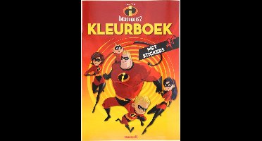 Incredibles 2 Kleurboek met Stickers