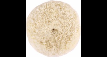 Hofftech Poetspad lamsvacht - Ø 180 mm - cupvorm - voor zwaar polijstwerk