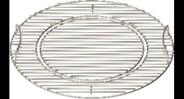 Grill Guru Large RVS Flip Rooster 46 cm