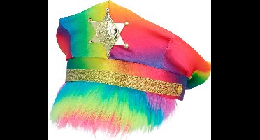 Boland - Pet Rainbow sheriff Multi - - Volwassenen - Unisex - Pride