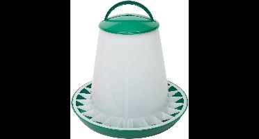 Voersilo met Deksel 10kg Groen