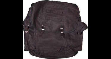 Fosco BW rugzak canvas zwart
