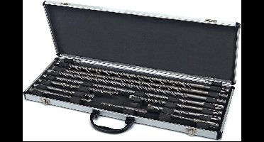 HBM 11 Delige SDS Borenset in Aluminium Koffer