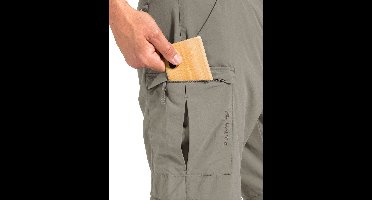 Vaude Farley Zip Off V Broek Grijs 46 Man