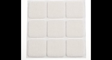 Verlofix Anti-krasvilt Zelfklevend 25 X 25 Mm Wit 9 Stuks