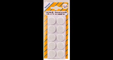 Verlofix Anti-krasvilt Zelfklevend Diameter 22mm Wit 20 Stuks