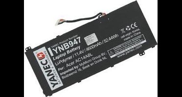 Yanec Laptop Accu 4600 mAh
