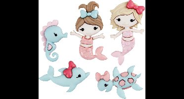 Creotime Knopen Met Motief 3,5 Cm 5 Stuks