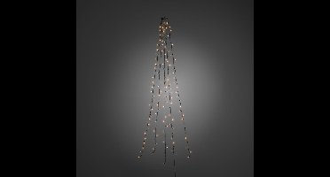 Lichtmantel voor binnen - 200 LEDs - Warm wit - 2.4 meter - Kerstverlichting - Kerstboomverlichting