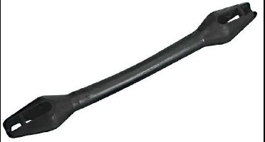 Plastimo Rubberen Compensator Schokdemper Zwart 520 mm