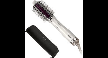 Shark - Föhnborstel - Zilver - 3 Warmtestanden - Krulborstel - Stijlborstel - Warmteborstel - Airstyler - Borstel - Haarborstel - Haardroger - Keramische Coating - ION Technologie