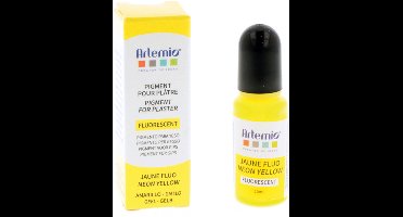 Gele fluo pigment voor gips - Artemio