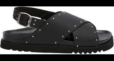 Sandaal Scholl Women Dalia Leather Studs Black-Schoenmaat 38
