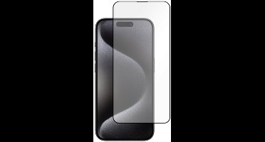 Just in Case screenprotector geschikt voor iPhone 15 Pro - Screenprotector Full Cover Gehard Glas