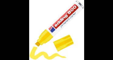 Edding 800 permanent marker Geel (4 - 12 mm schuin)