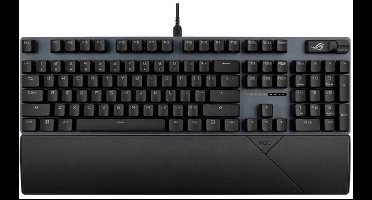 ASUS ROG Strix Scope II X Keyboard - Mechanisch gaming toetsenbord - USB - RGB‑verlichting - Full‑size - Zwart - US‑layout