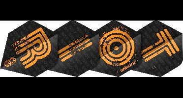 Unicorn Ultrafly RIOT Orange PLUS - Dart Flights