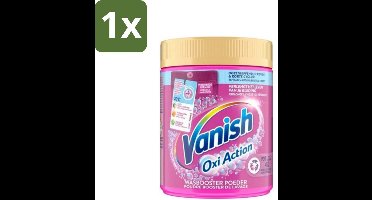 Vanish Oxi Action - Vlekkenverwijderaar Poeder - Zonder Bleek - Gekleurde Was - 530 Gram - 1 stuk