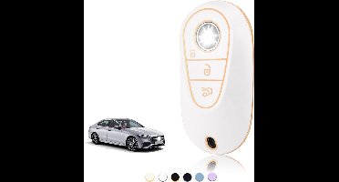 Luxe TPU Sleutelhoes voor Mercedes Benz C/E/G/S Klasse Maybach