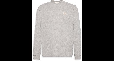 Calvin Klein T-shirt Wafel T Shirt Met Lange Mouwen Lv040em217 P79 Heroic Grey Htr Mannen Maat - XL