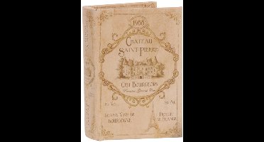 Baroque - Opberger - Opbergboek Château 15 cm - Groen - 15x10x3.5 - PU Leather