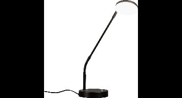 Fischer & Honsel Tafellamp Sorento - Moderne Bureaulamp - 48cm - LED 6,5W - Dimbaar - 3 lichtkleuren - Zwart