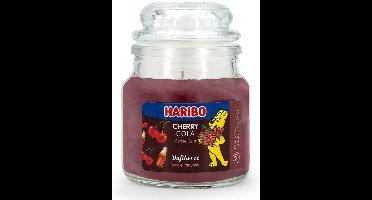 Haribo Cherry Cola 85grams kaarsje