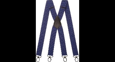 Olata Brede en Stevige X-vormige Bretels met Karabijnhaken – 4 cm Breed, Verstelbaar, Uniseks, Ideaal voor Werk en Dagelijks Gebruik