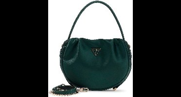 GUESS schoudertas handtas Elsie Mini Pouch Emerald donkergroen