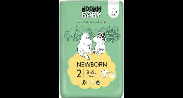 Muumi Baby luiers maat 2 - 3-6 kg - 58 stuks